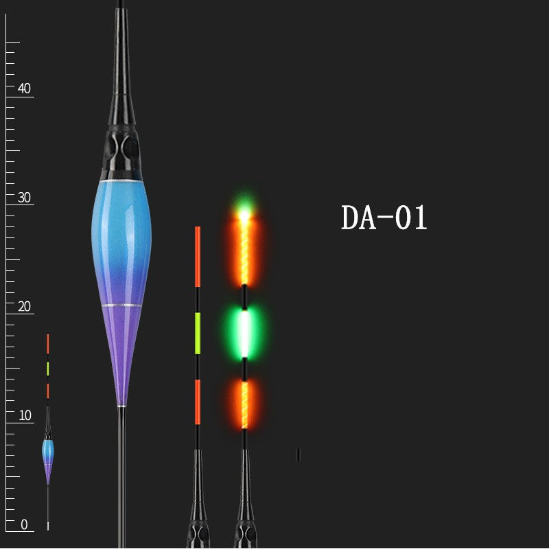 5 pc Gravity sensing day and night fish float for light water