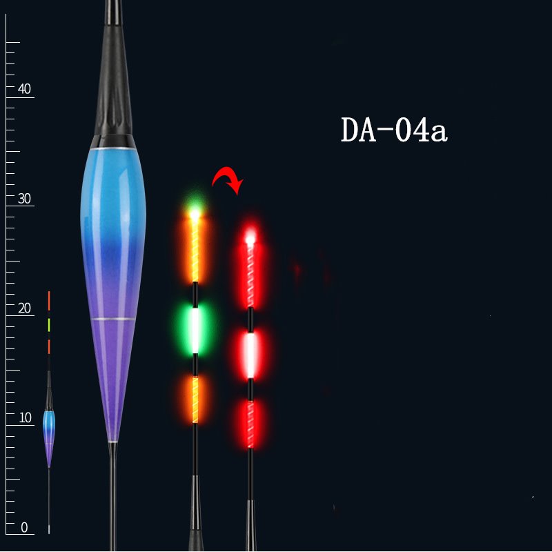 5 pc Gravity sensing day and night fish float for light water