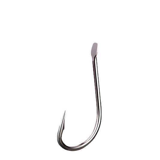 200 pcs Flat and crooked mouth with barbed fish hooks