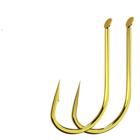 100 pcs Flat hooks are suitable for catching medium and large fish