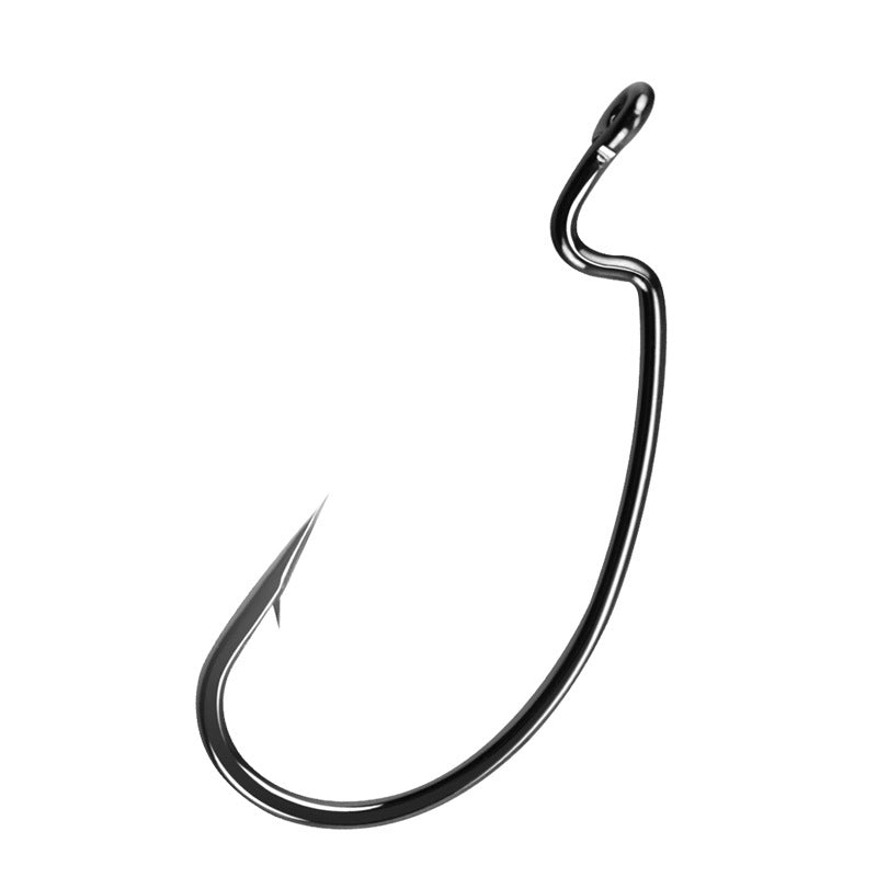 500pcs Wide belly crank soft bait fishing hook