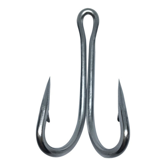 10 pcs stainless steel double fishing hook