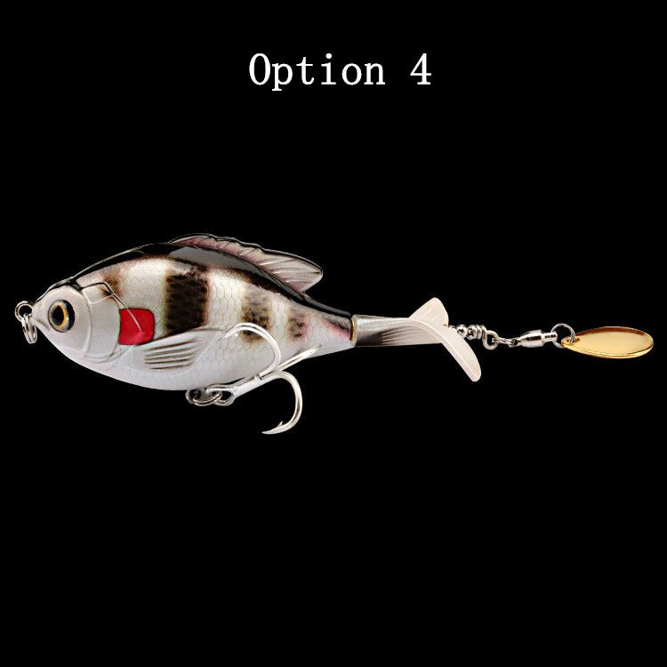 2pc 16.9g 9.5cm whopper plopper lure with spinner