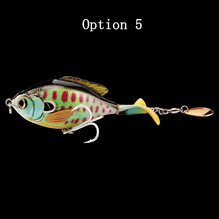 2pc 16.9g 9.5cm whopper plopper lure with spinner