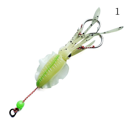 1 pc  5g/8.2g/15.8g squid shaped lure soft bait