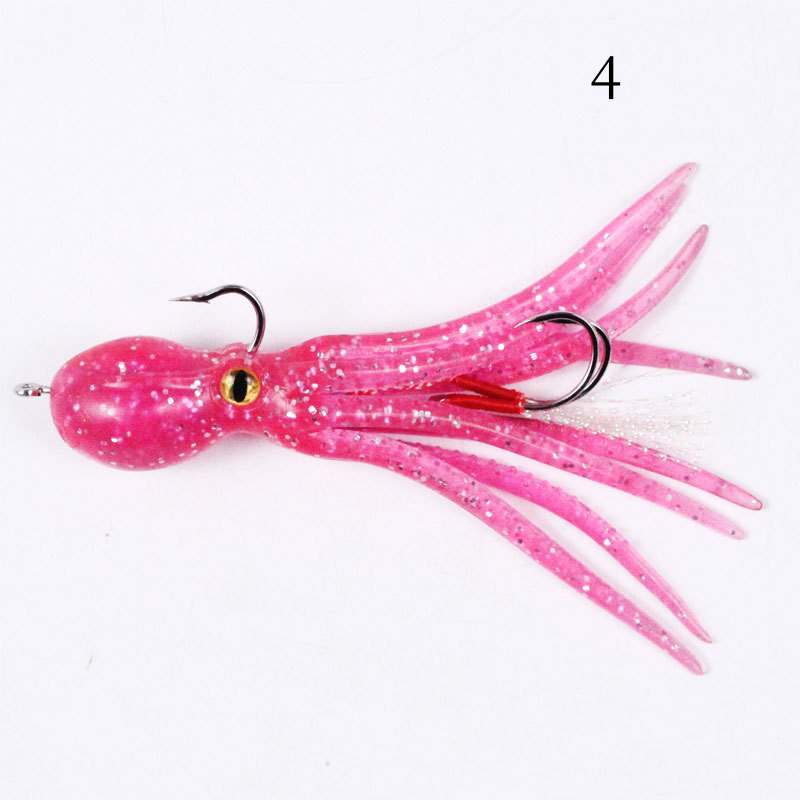 1pc 11cm 21g Lead-wrapped squid soft bait