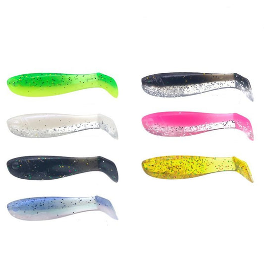 50pcs 1g/2g plastic soft lure