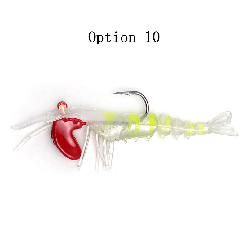 5pc 5.5g /13g bionic shrimp lure with hook