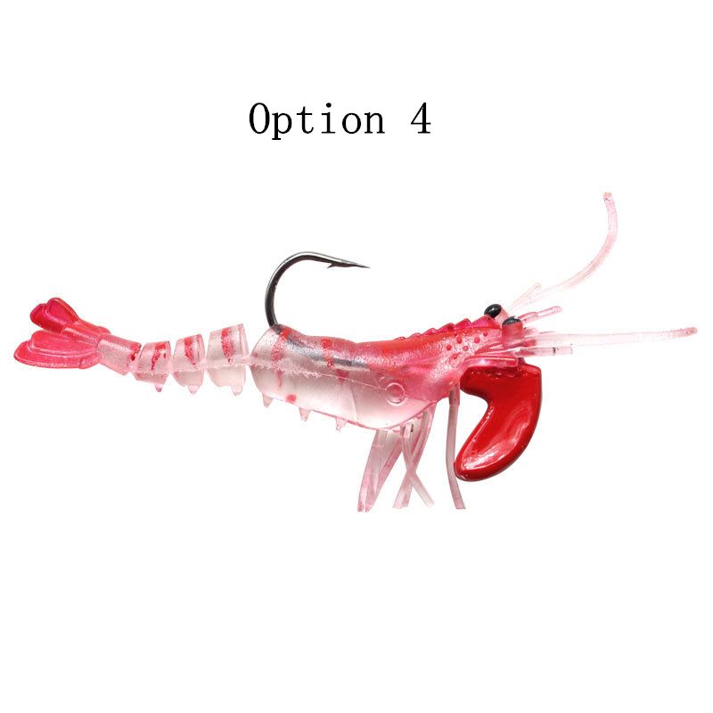 5pc 5.5g /13g bionic shrimp lure with hook