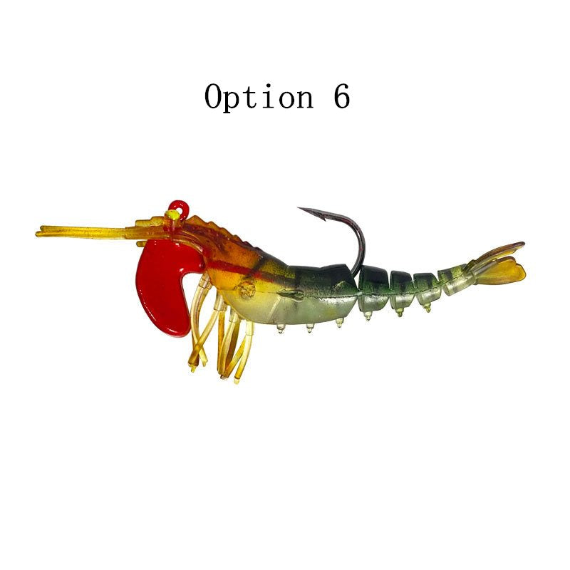 5pc 5.5g /13g bionic shrimp lure with hook