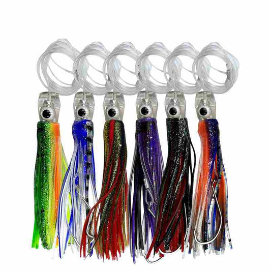 2pc  16cm/25cm Squid-shaped soft bait striped marlin lure Tuna Lure