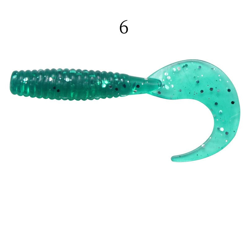 100pcs 5.5cm 1.5g plastic soft lure