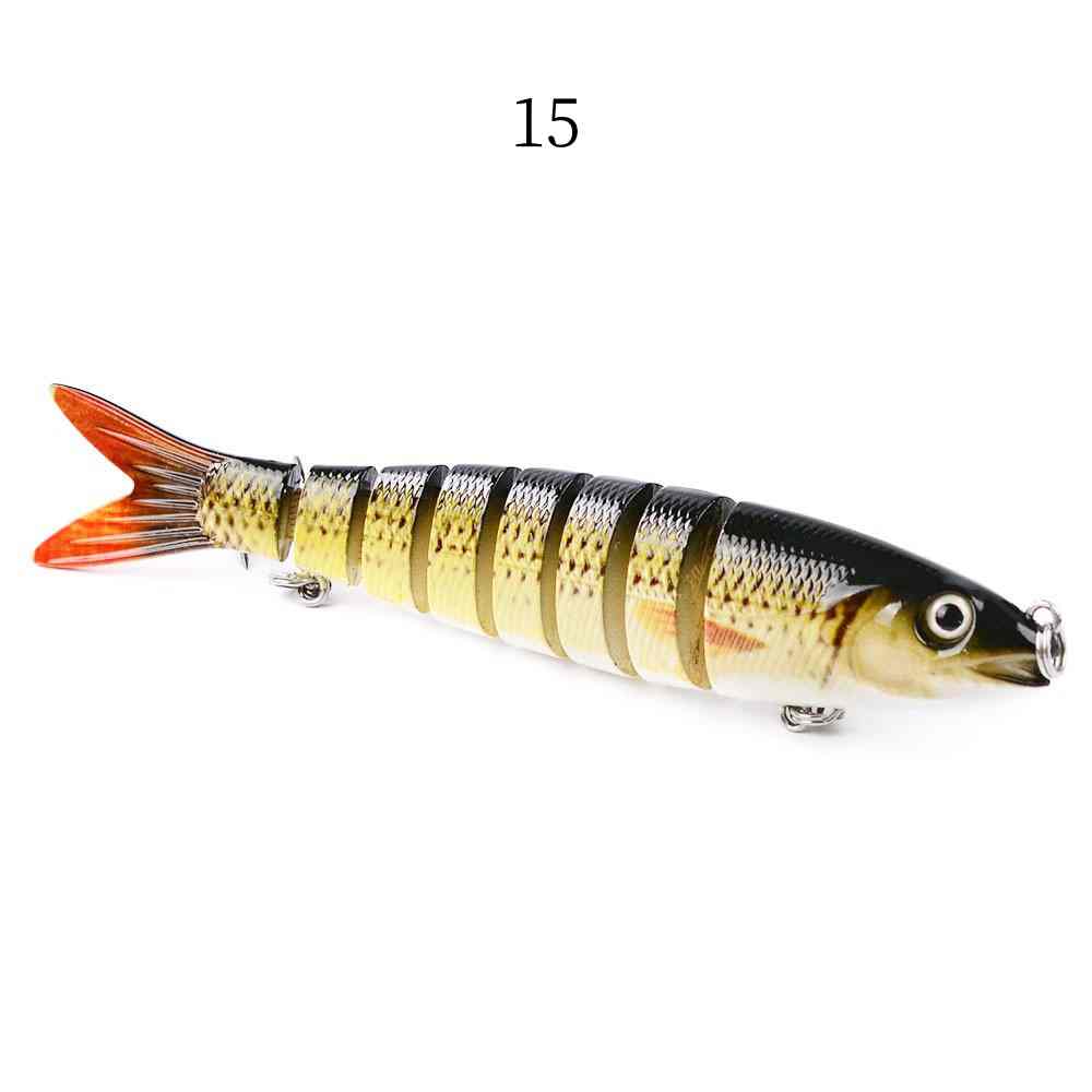 2pc  13.5cm 19g knotty Fish lure segment Hard Bait