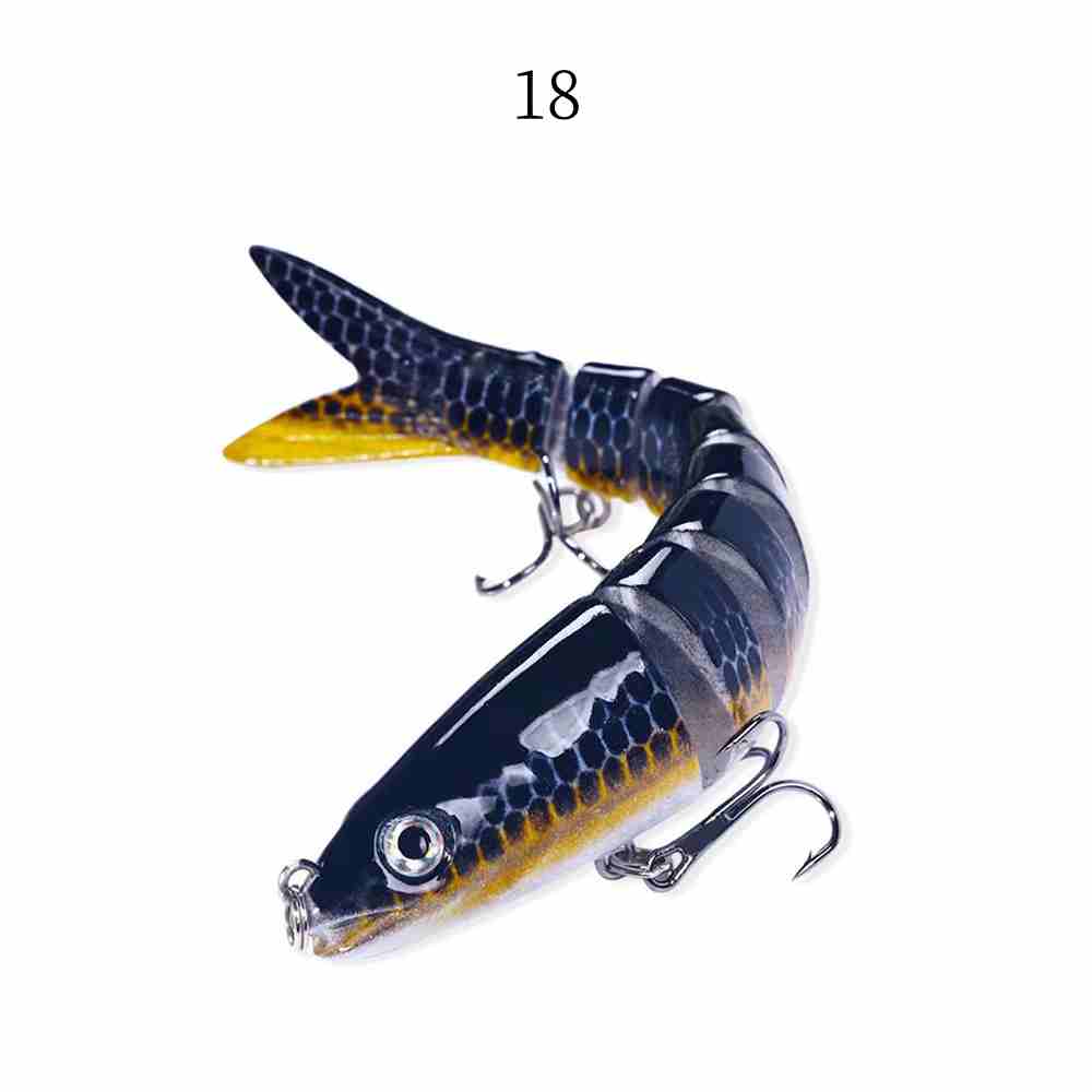 2pc  13.5cm 19g knotty Fish lure segment Hard Bait