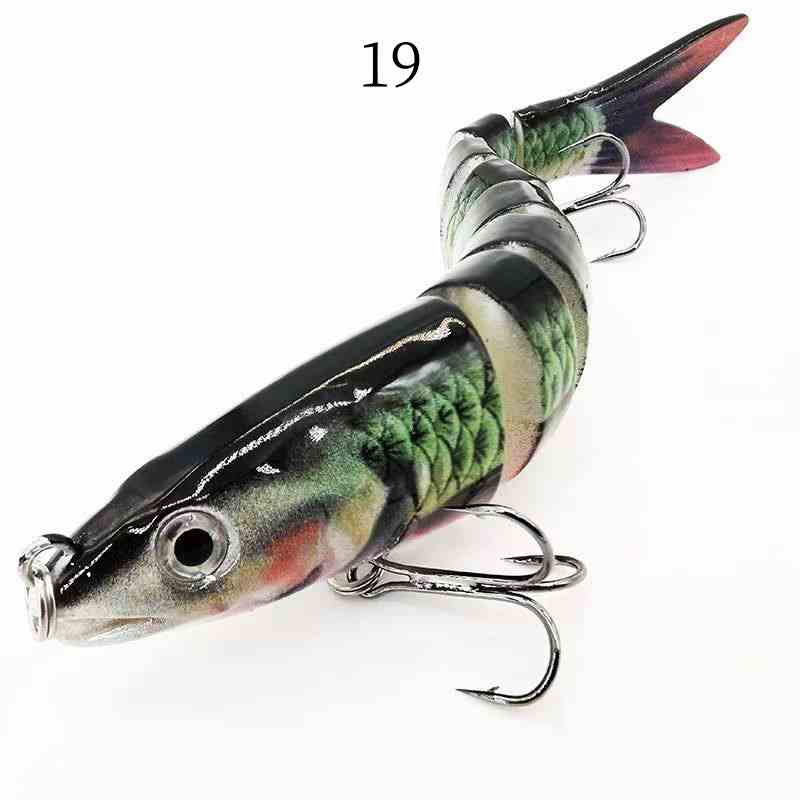 2pc  13.5cm 19g knotty Fish lure segment Hard Bait