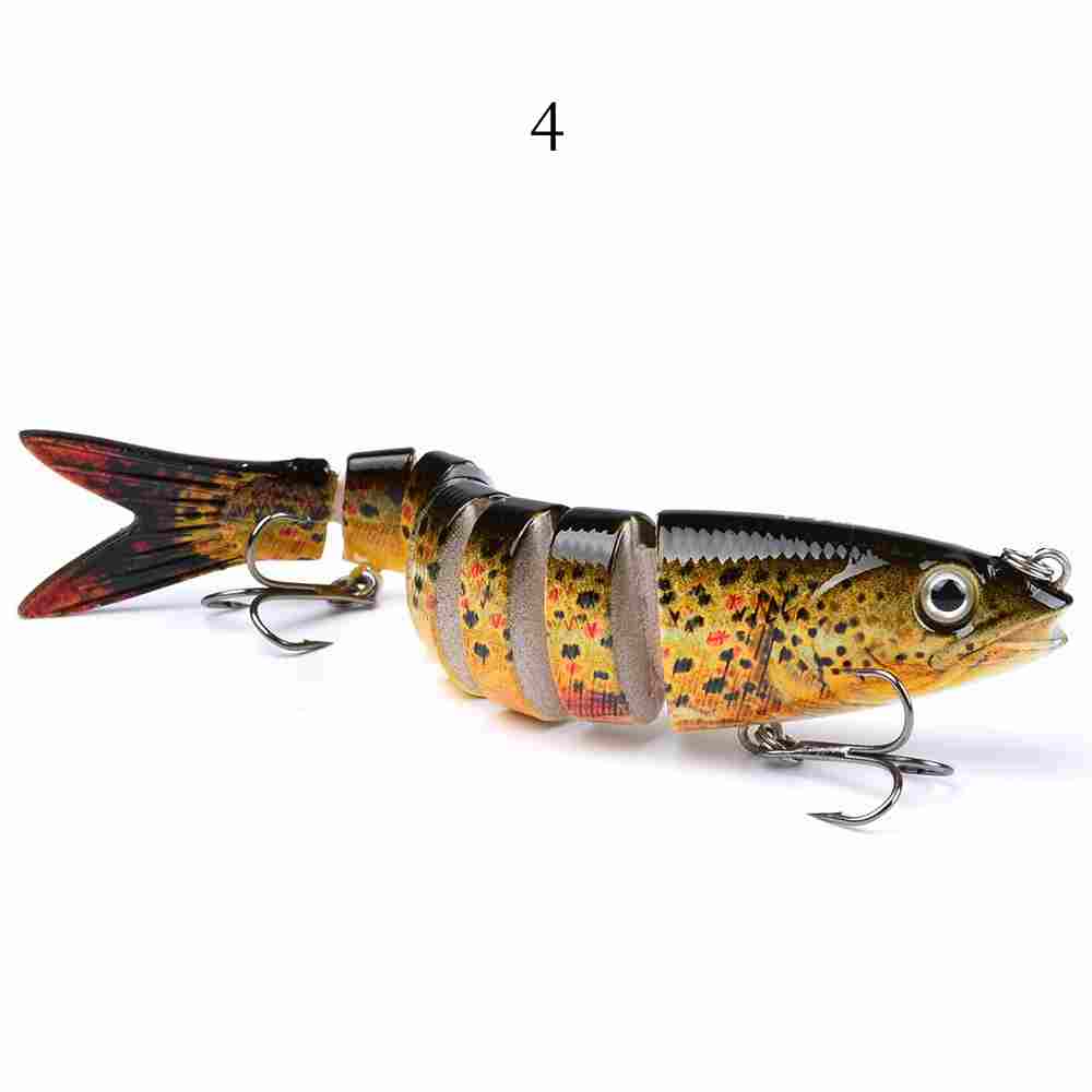 2pc  13.5cm 19g knotty Fish lure segment Hard Bait