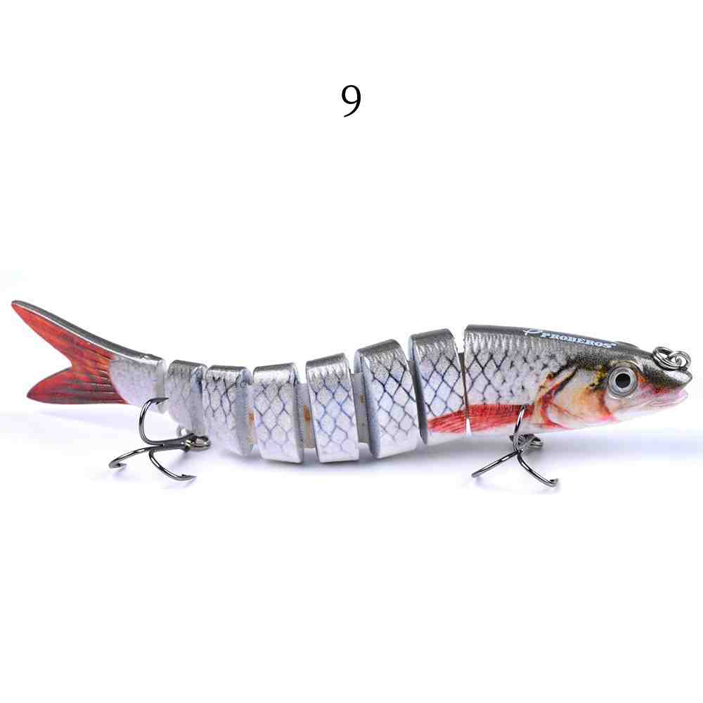 2pc  13.5cm 19g knotty Fish lure segment Hard Bait