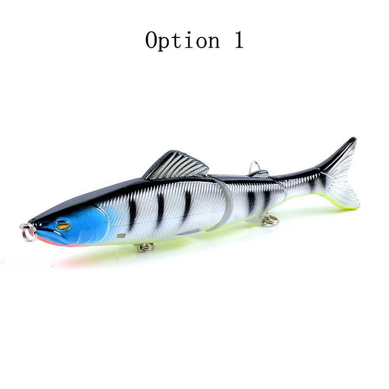 2pc  13cm 21g knotty Fish lure segment Hard Bait