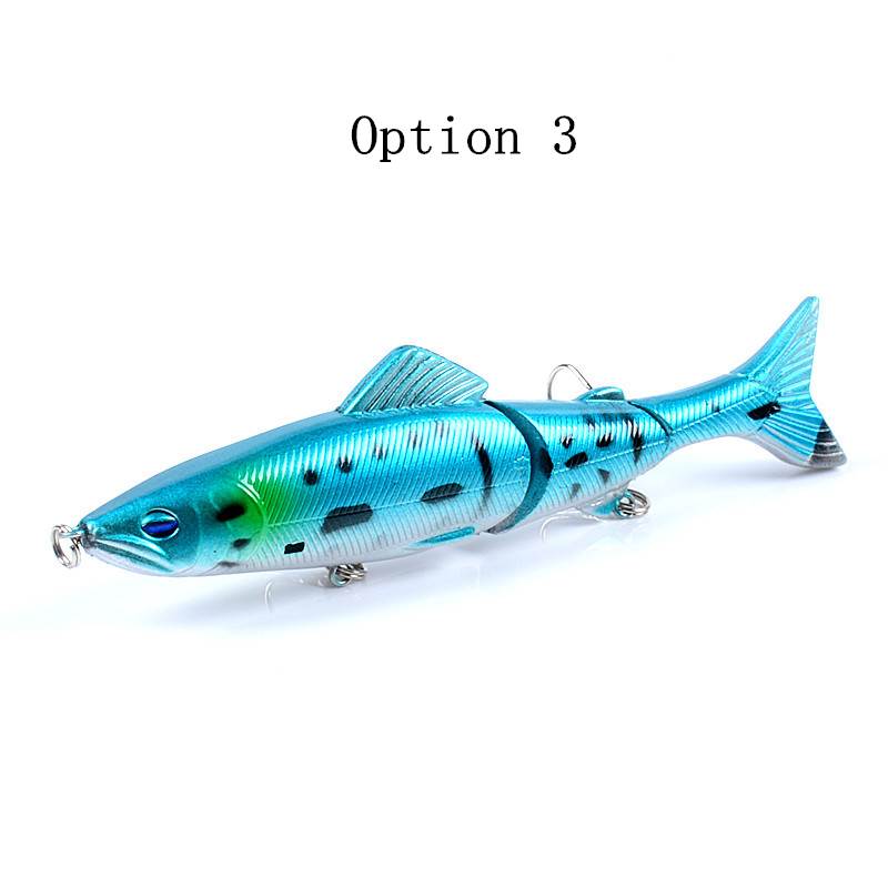 2pc  13cm 21g knotty Fish lure segment Hard Bait