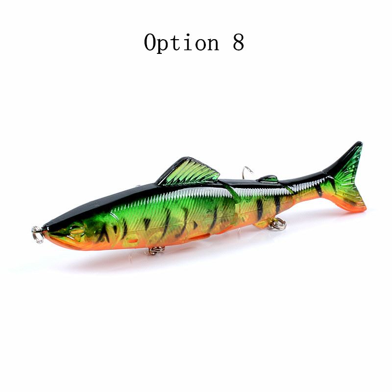 2pc  13cm 21g knotty Fish lure segment Hard Bait