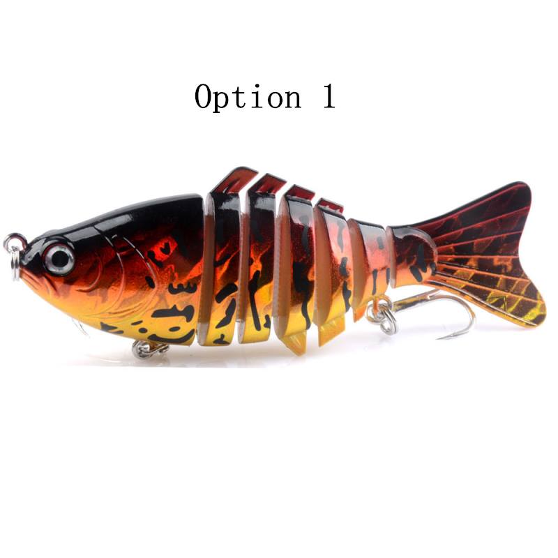 2pc knotty Fish lure  9.5cm 15g-segment Hard Bait