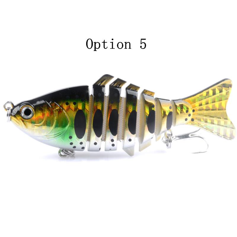 2pc knotty Fish lure  9.5cm 15g-segment Hard Bait