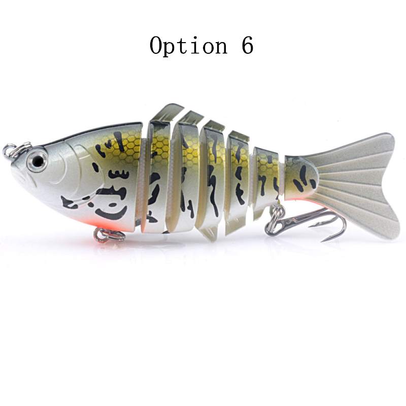 2pc knotty Fish lure  9.5cm 15g-segment Hard Bait