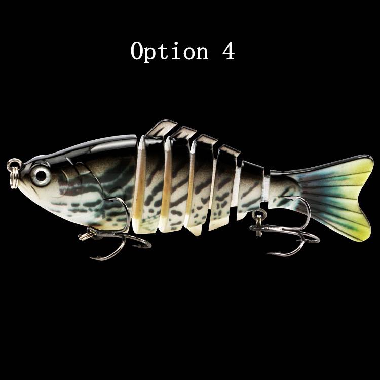 2pc knotty Fish lure 10cm 15.5g-segment Hard Bait