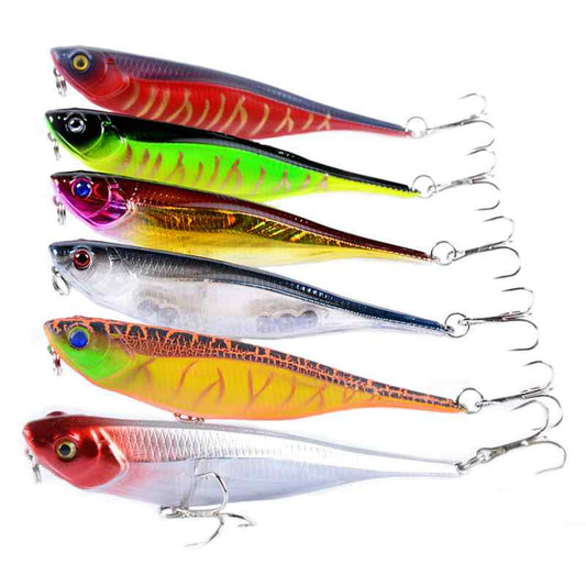 2pc 9.9cm 9.9g floating pencil lure