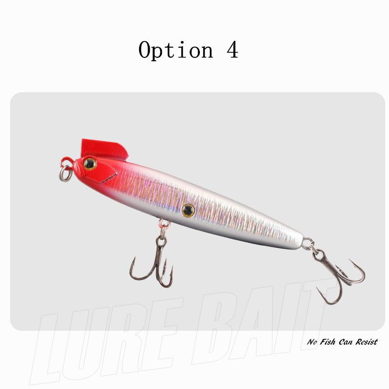 2pc 11/14/18/23g long cast underwater pencil lure with hook