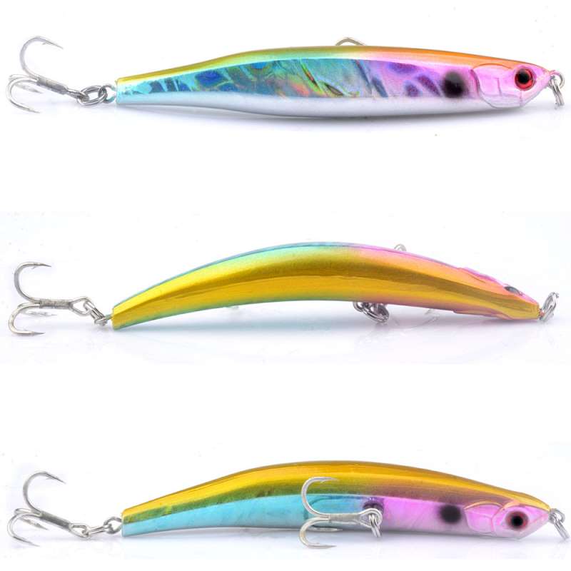 2 pcs  8cm 8g imitation of dying fish pencil lure