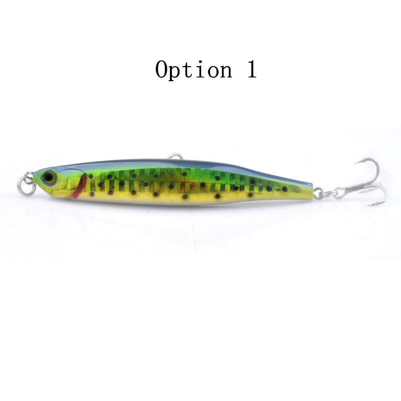 2 pcs  8cm 8g imitation of dying fish pencil lure