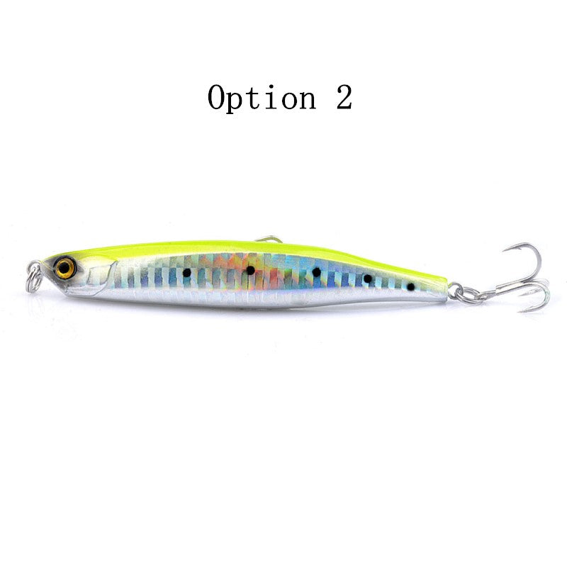 2 pcs  8cm 8g imitation of dying fish pencil lure