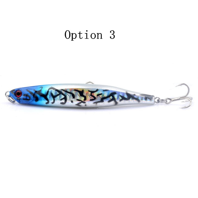 2 pcs  8cm 8g imitation of dying fish pencil lure