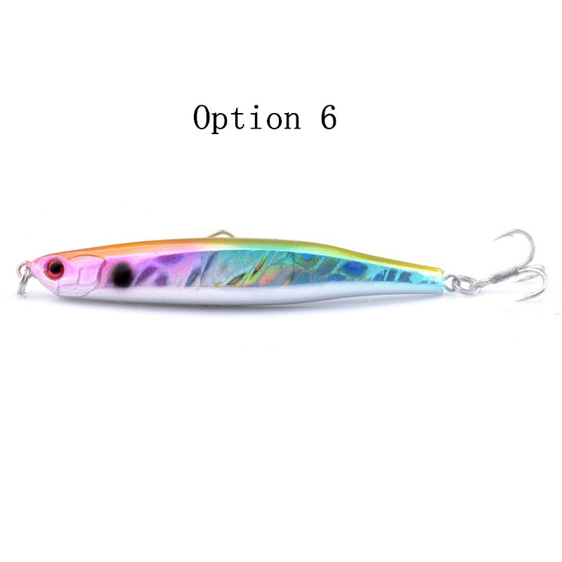 2 pcs  8cm 8g imitation of dying fish pencil lure