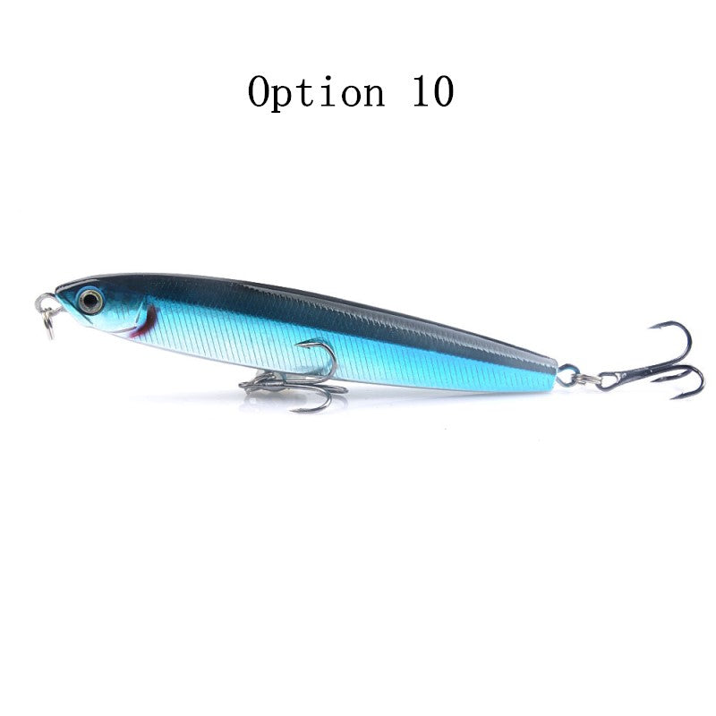 2pc 14/10/18/24g long cast underwater pencil lure