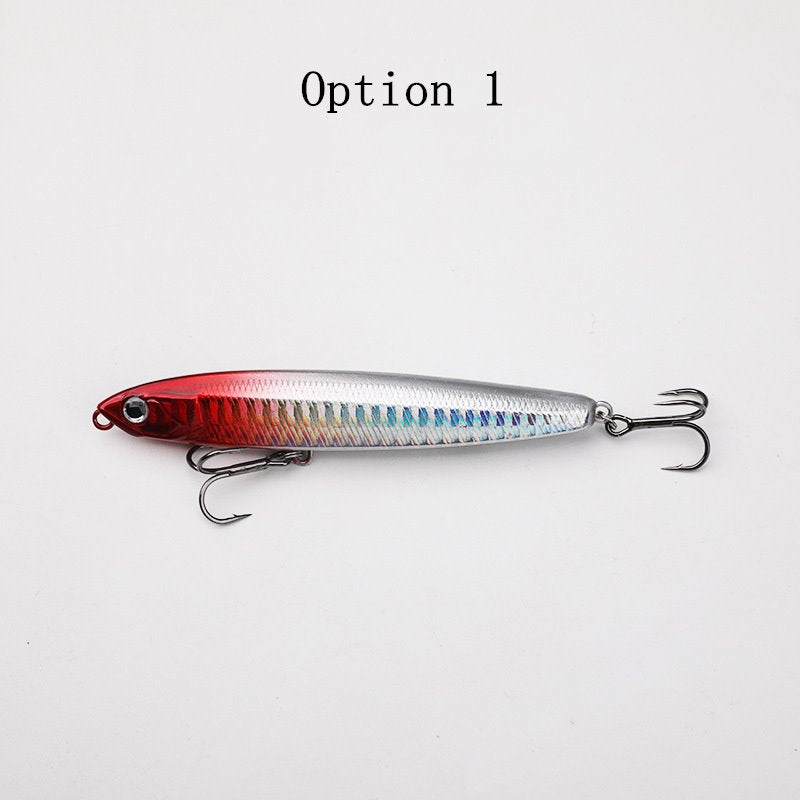 2pc 10/14/16/18/24g long cast underwater pencil lure