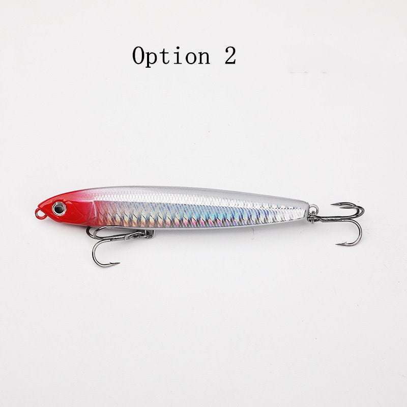 2pc 10/14/16/18/24g long cast underwater pencil lure