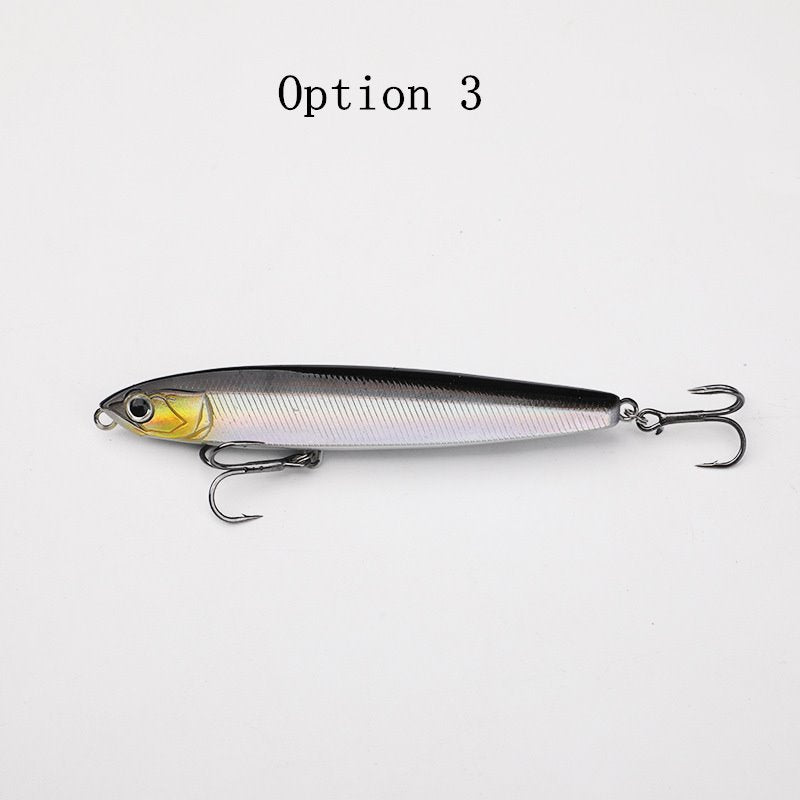 2pc 10/14/16/18/24g long cast underwater pencil lure