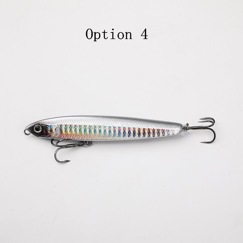 2pc 10/14/16/18/24g long cast underwater pencil lure