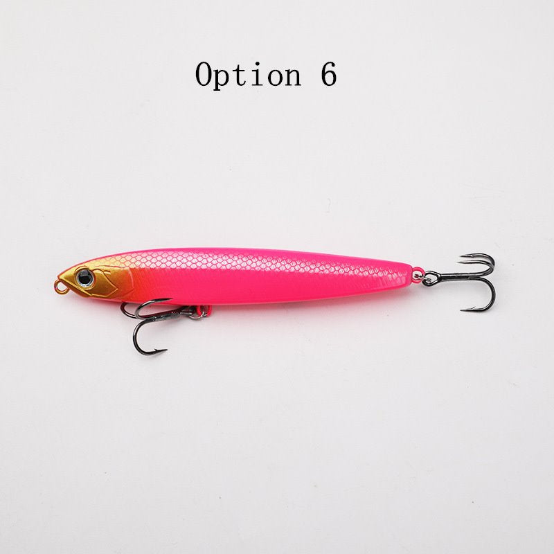 2pc 10/14/16/18/24g long cast underwater pencil lure