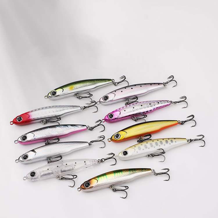 2pc 3.5/5.5/8/10g underwater pencil lure