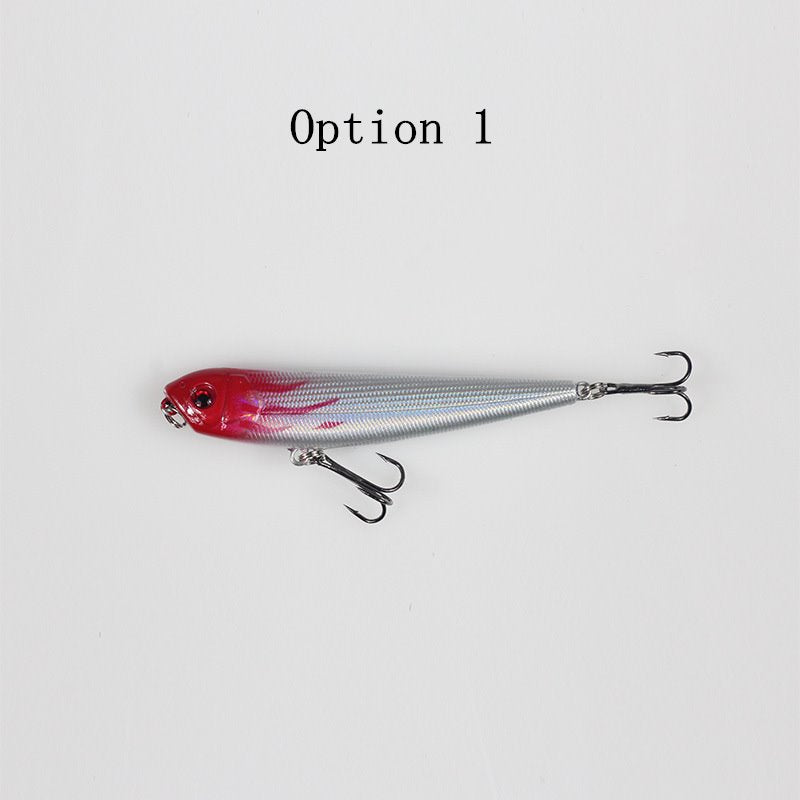 2 pcs 9.3g 9cm top water pencil lure