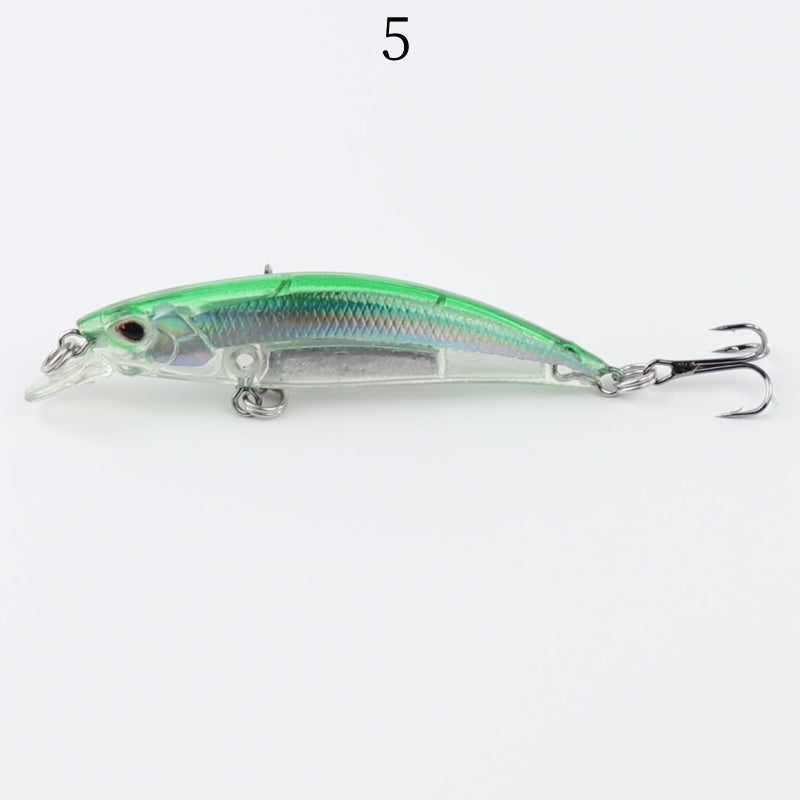 2 pcs 6.7cm 6.3g sinking minnow lure