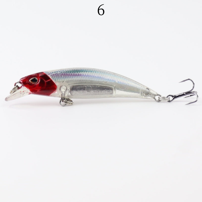 2 pcs 6.7cm 6.3g sinking minnow lure