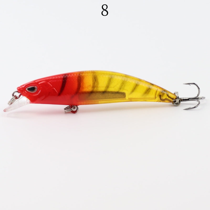 2 pcs 6.7cm 6.3g sinking minnow lure