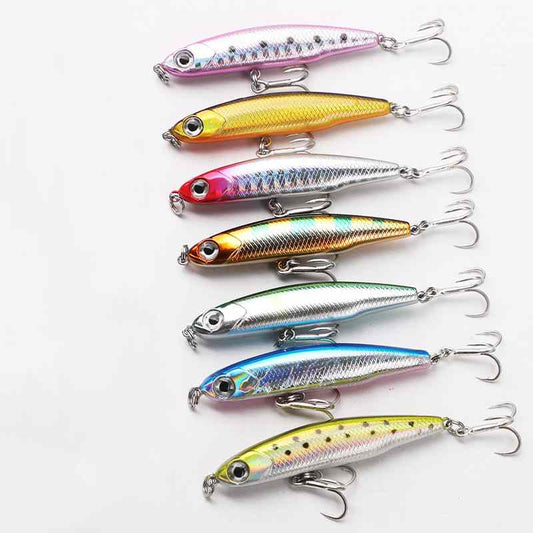 2 pcs 3.5/5.4/8.3/12g underwater pencil lure