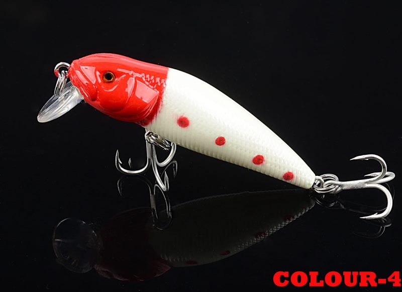 2 pcs 8g 7.1cm topwater catfish shaped minnow lure