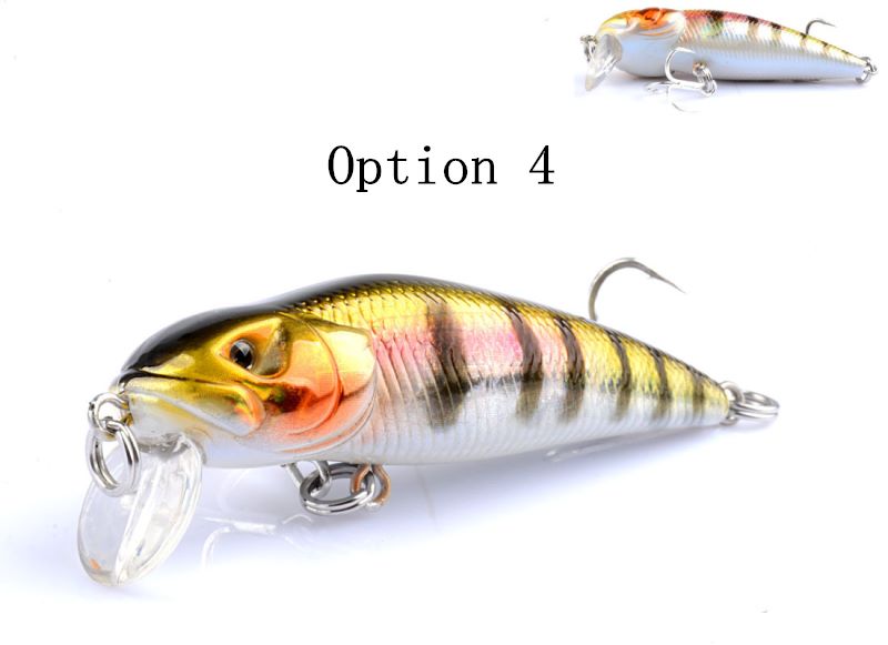 2 pcs 8g 7.1cm catfish shaped floating minnow lure