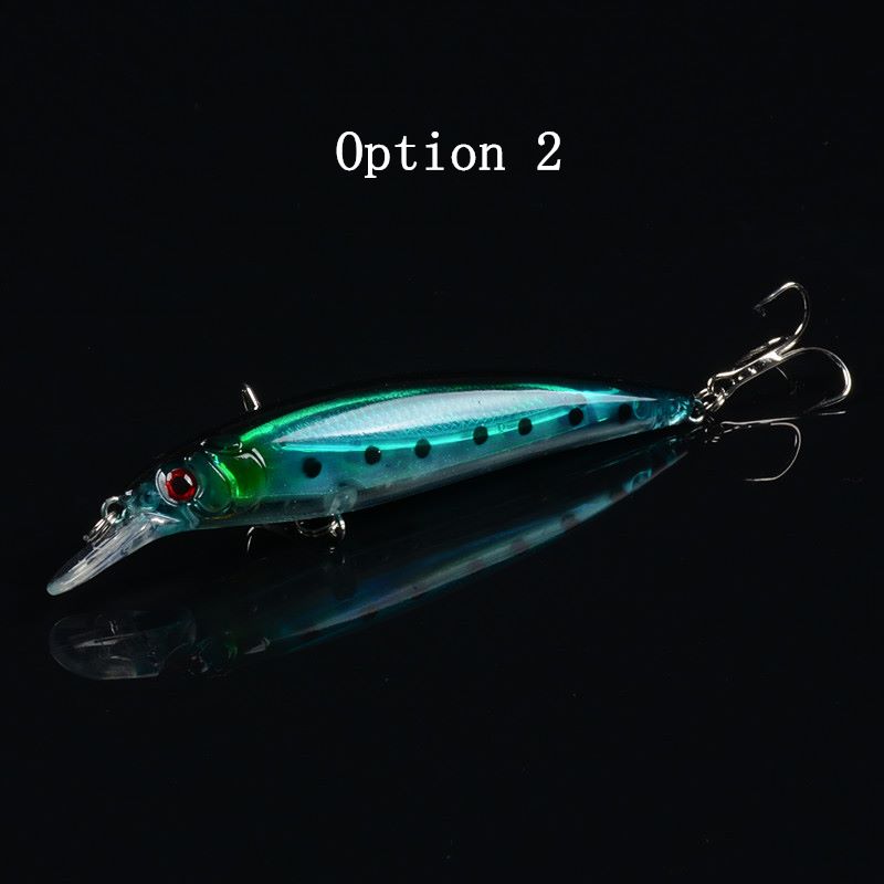 2 pcs 11cm 13.4g floating minnow lure